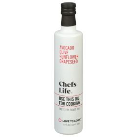 Chefs Life - Oil Cooking - Case Of 12-16.9 Fz