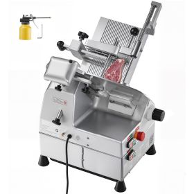 Automatic Meat Slicer, 500W, Electric Deli Slicer Machine with 10 inch Sharp 75Cr1 Steel Blade, 0-0.67 inch Adjustable Thickness, 633 RPM Fast Sl