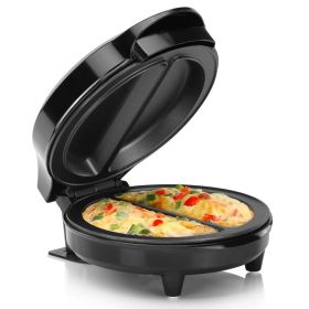 Omelet & Frittata Maker, Stainless Steel, Non Stick Coating, Easy To Clean, Compact Storage