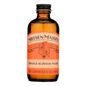Nielsen Massey Orange Blossom Water - Case Of 8 - 4 Fz