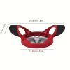 Stainless Steel Apple Slicer Corer, 12 Blade Sharp Apple Slicer Large, Ergonomic Plastic Handle Non-slip And Easy To Hold