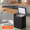 Chest Freezer, 2.22 Cu.ft / 63 L Compact Deep Freezer, Free Standing Top Open Door Chest Freezers with 2 Removable Baskets & Adjustable Thermostat