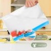 Reusable Bags Dishwasher Safe, BPA Free Reusable Freezer Bags Stand Up, Leakproof Silicone Bags for Food Storage Containers, Salad Fruit,Vegetables