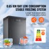 Chest Freezer, 2.22 Cu.ft / 63 L Compact Deep Freezer, Free Standing Top Open Door Chest Freezers with 2 Removable Baskets & Adjustable Thermostat