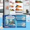 Refrigerator Care Dissolvable Tabs, Fridge Interior Food Residue & Mixed Stuffy Odor Lightening Tablets