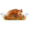 Rectangular Deep Glass Baking Dish 9"Ã—13", 5 Qt, Oven Freezer Dishwasher Safe