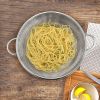 Set of 3 Colander's, Stainless Steel for Draining Rinsing Washing, Ideal for Pasta Vegetables Fruits