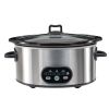 6/8 Quart Slow Cooker with 3 Cooking Settings, Non-Stick Ceramic Inner Pot, Dishwasher-Safe Lid, and Multi-Functional.